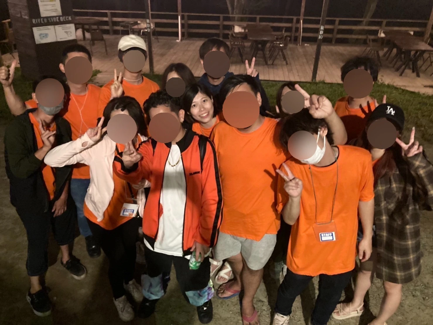 交流イベントでの集合写真