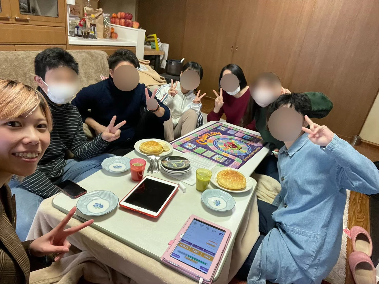 ゲーム企画を楽しむ参加者