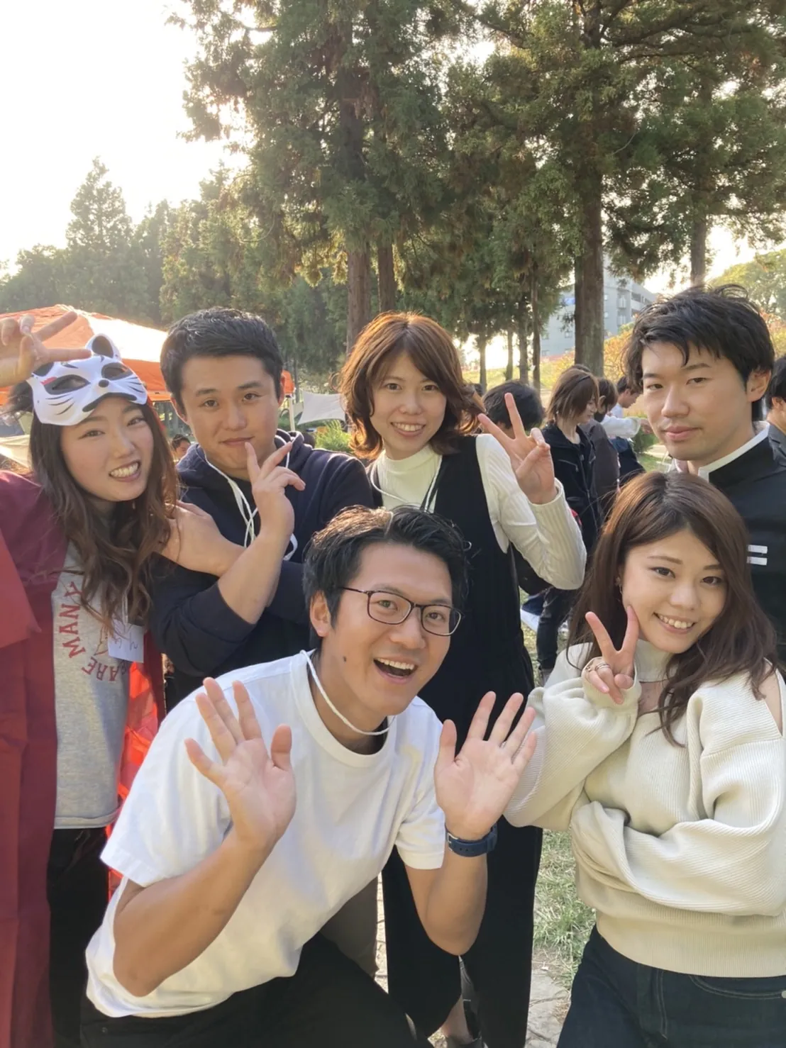 MINGLEの外活動の様子
