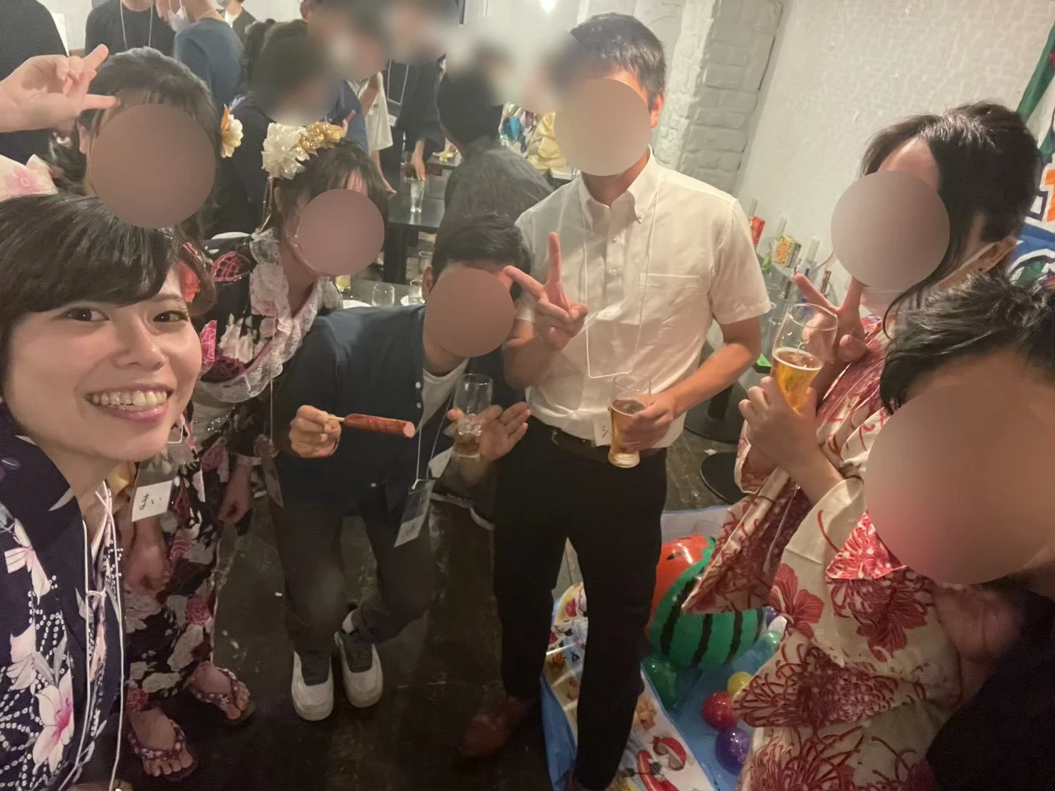 夏祭りイベントの様子